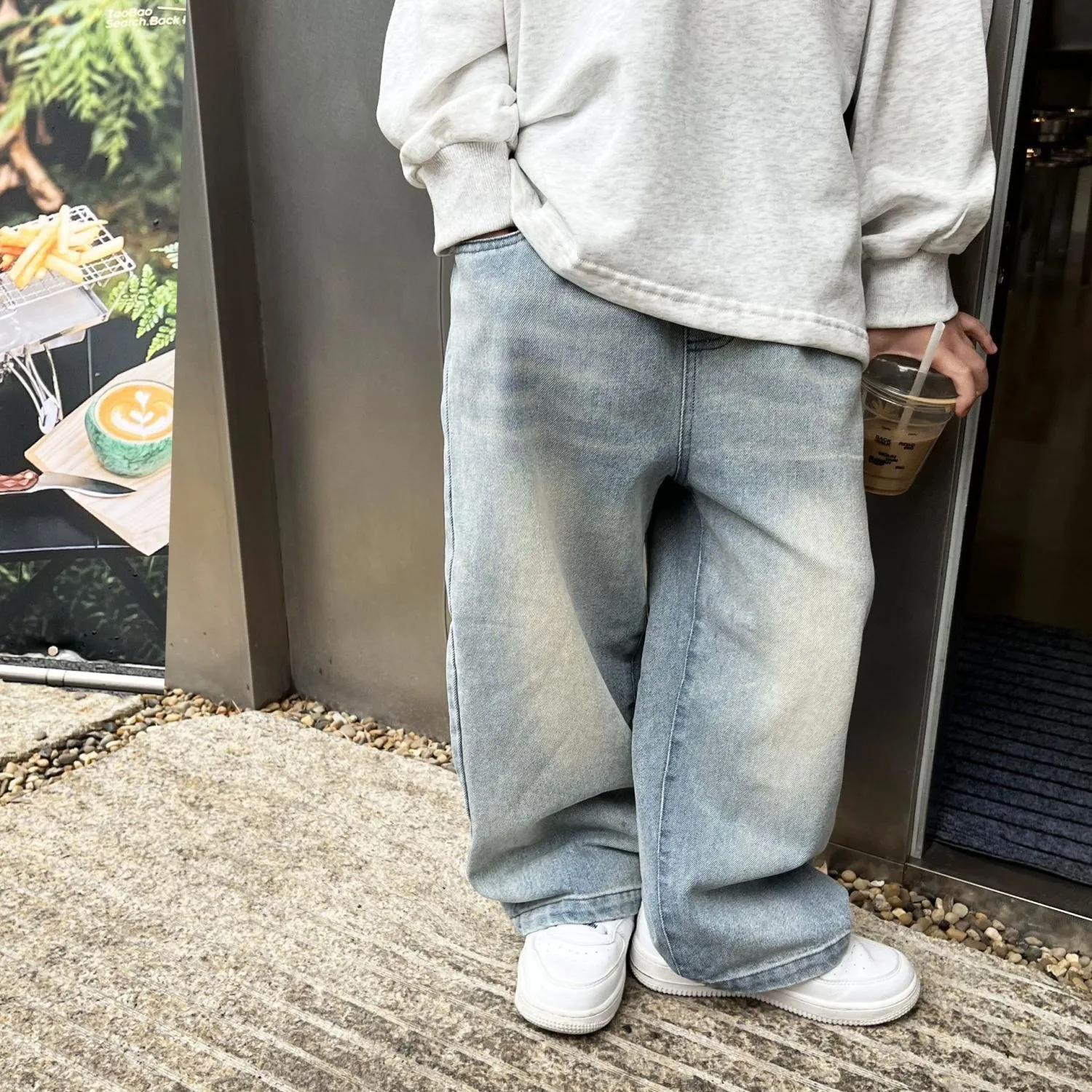【100-160cm】大人気 履きやすい 合わせやすい トレンド カジュアルパンツ