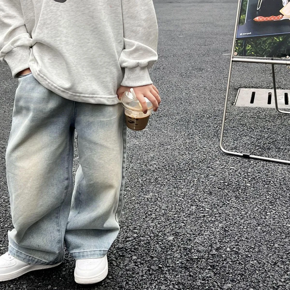 【100-160cm】大人気 履きやすい 合わせやすい トレンド カジュアルパンツ