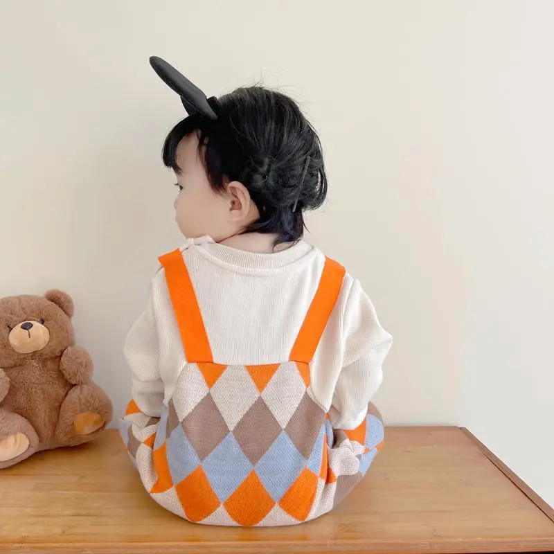 【66-100】春新作かわいい売れ筋  合わせやすい高品質 目を惹く ロンパース