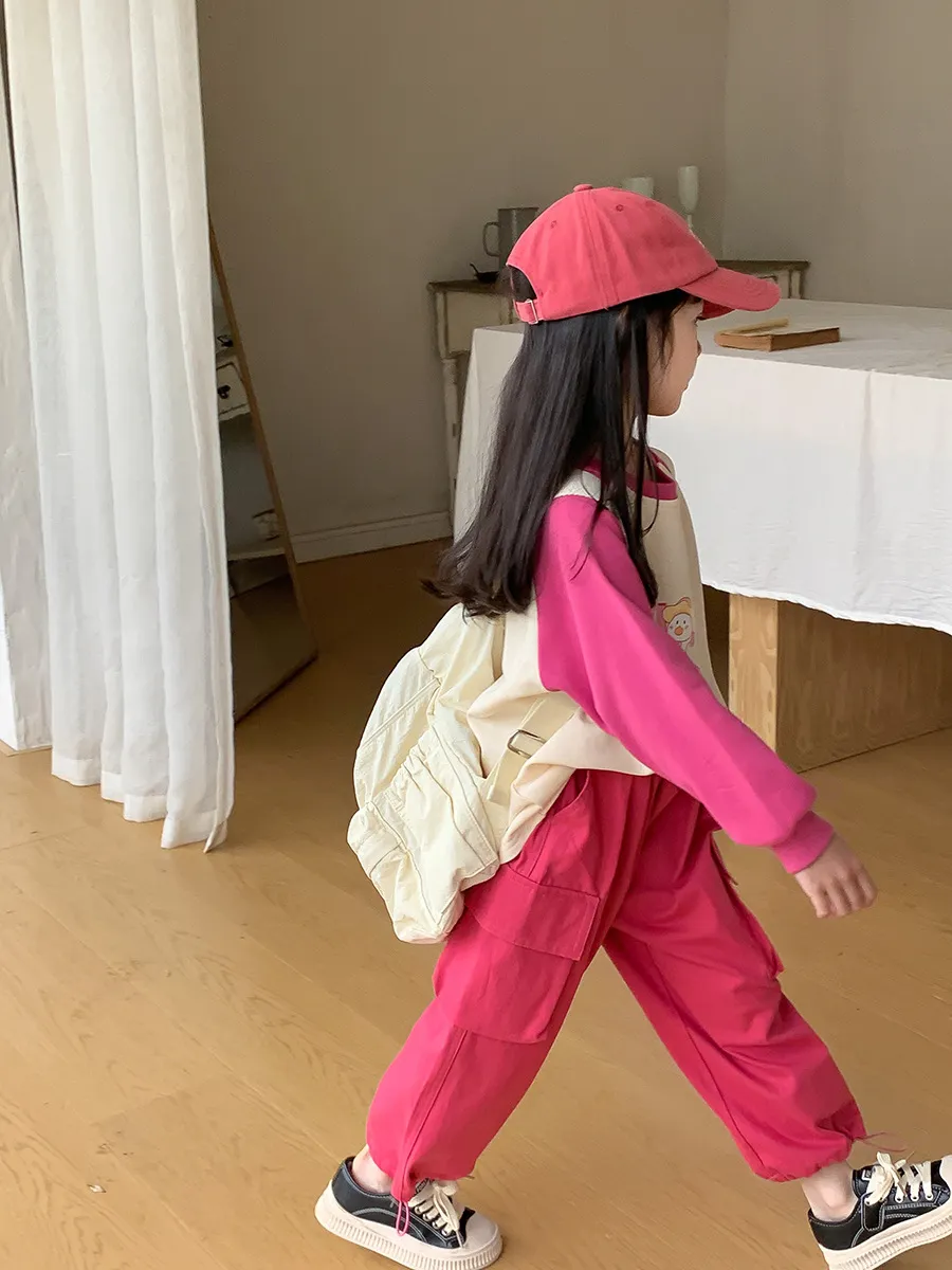 【90-140cm】超人気商品 人気上昇中 ファッション カジュアル 3色選べる 無地 ゆったり カッコイイ パンツ