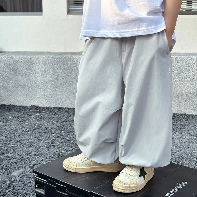 【100-160cm】三色選べる カジュアル 履きやすい シンプル 気質満点 カッコイイ 無地 男の子 パンツ