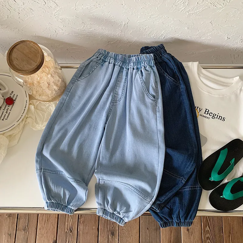 【90-150cm】超人気商品 大好評 大活躍 シンプル 2色選べる ゆったり 通気性 男の子 パンツ