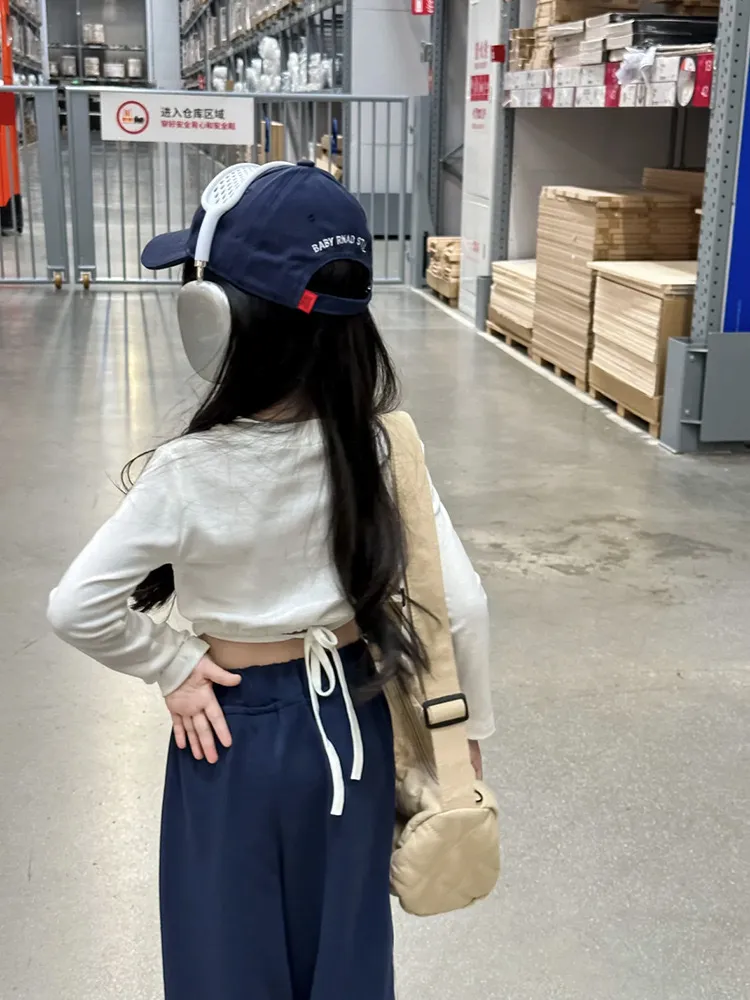 【90-140cm】Tシャツ パンツ 新作 大歓迎 ファッション 合わせやすい スウィート 気質満点 デザイン満点 痩せ見せ 女の子