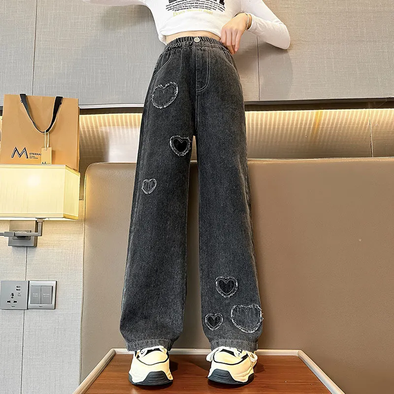 【120-170cm】ゆるい ファッション おすすめ 絶対欲しい 着心地良い 女の子 春秋 レギュラー丈 パンツ
