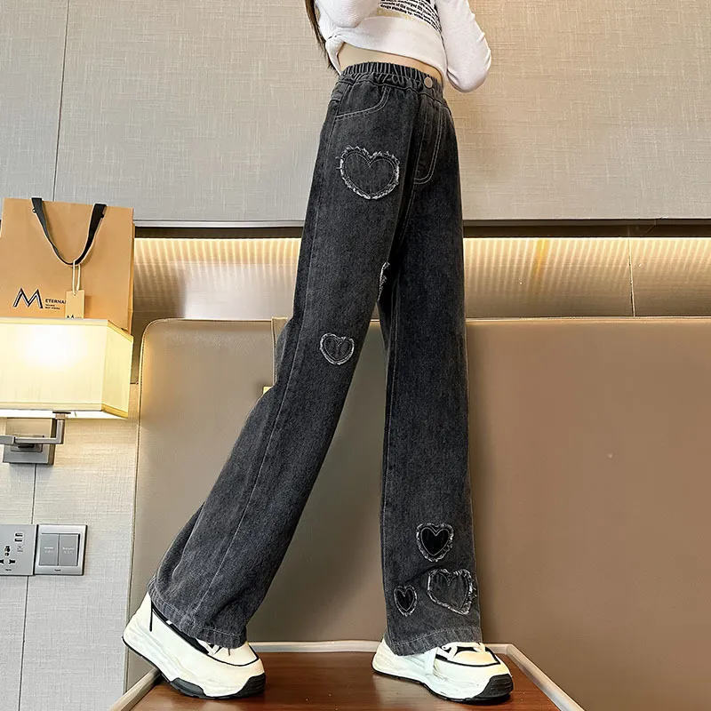 【120-170cm】ゆるい ファッション おすすめ 絶対欲しい 着心地良い 女の子 春秋 レギュラー丈 パンツ