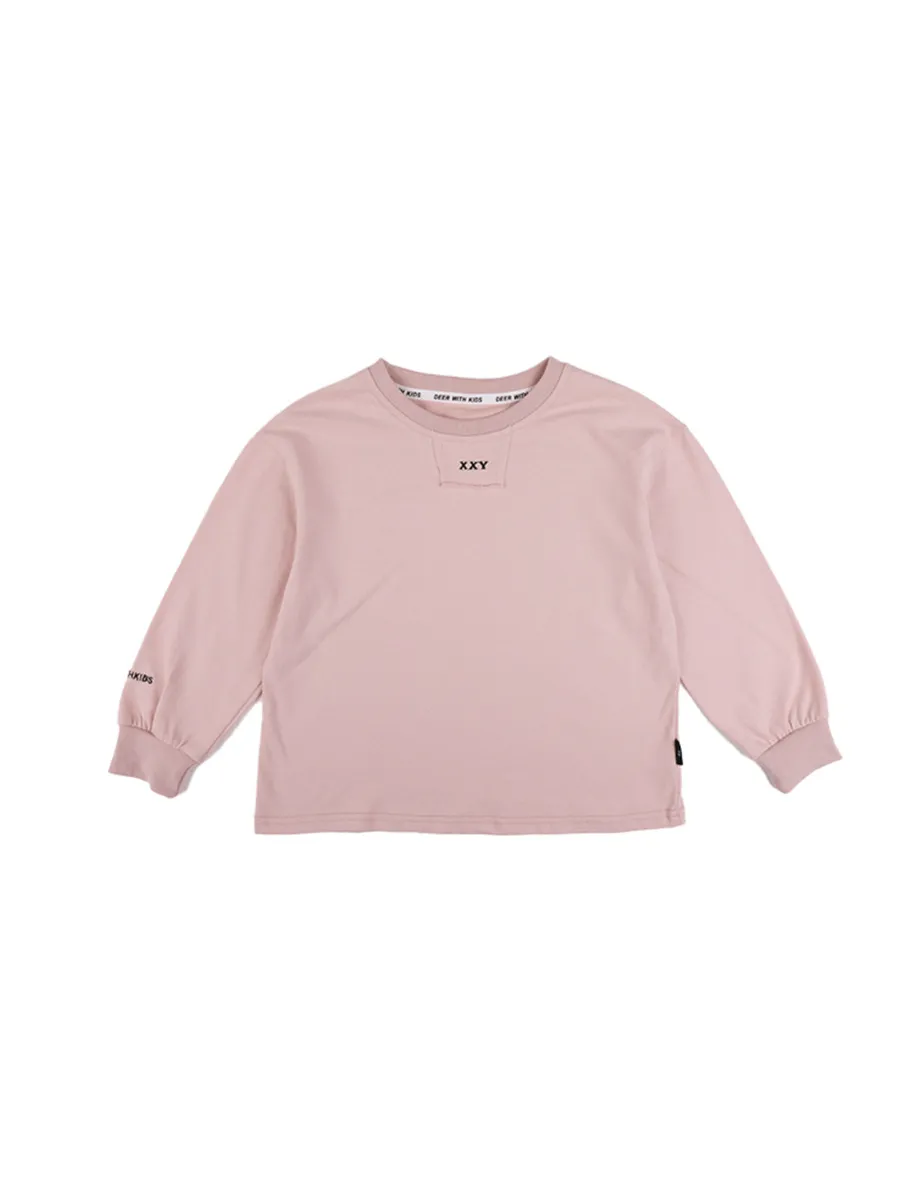 【90-150cm】抜群なデザイン 存在感アップ アルファベット 子供服 男の子 シンプル 長袖Tシャツ