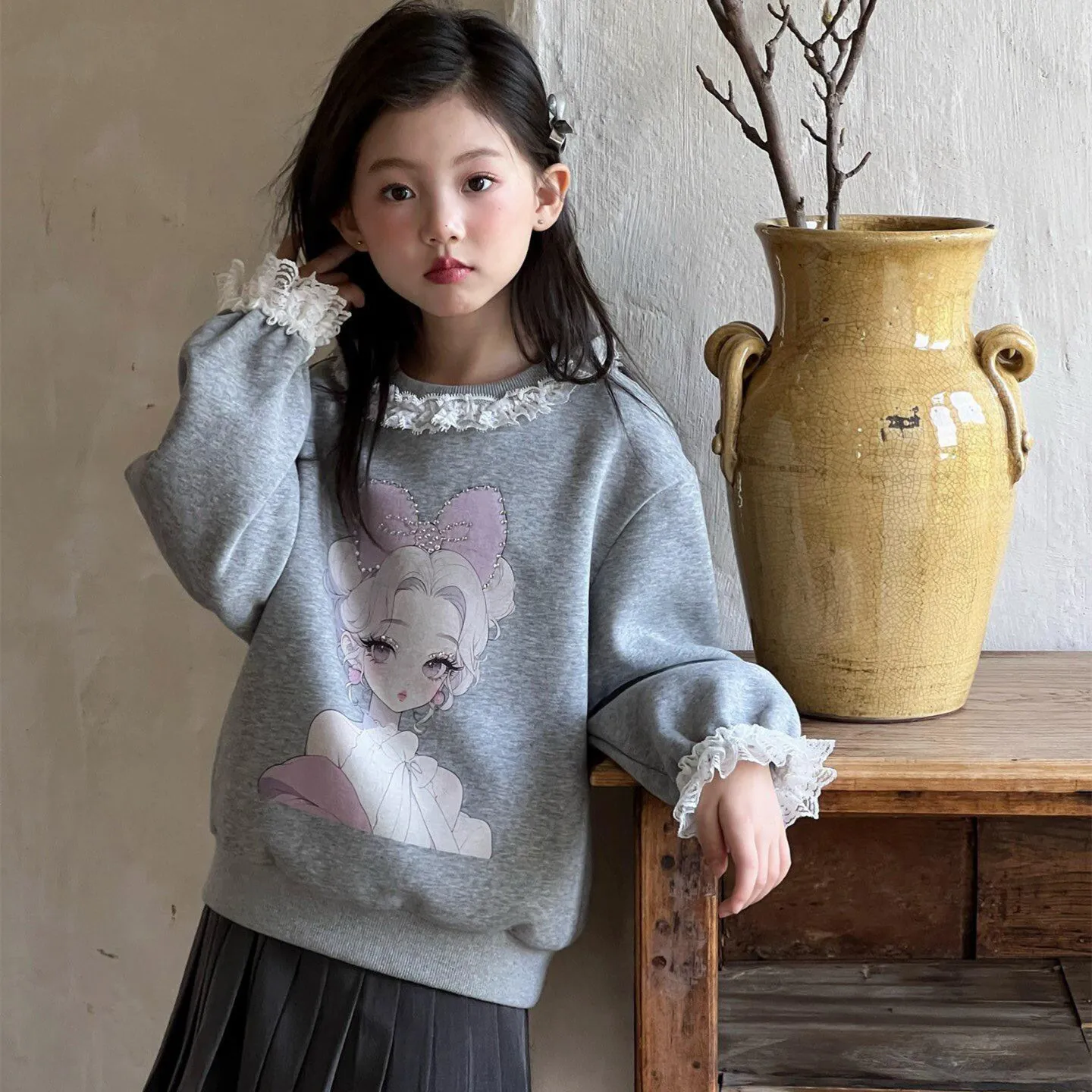 【100-160cm】かわいい 秋新品 ゆったり 着回し 着心地良い 楽ちん 合わせやすい リラックス感ある 長袖 パーカー