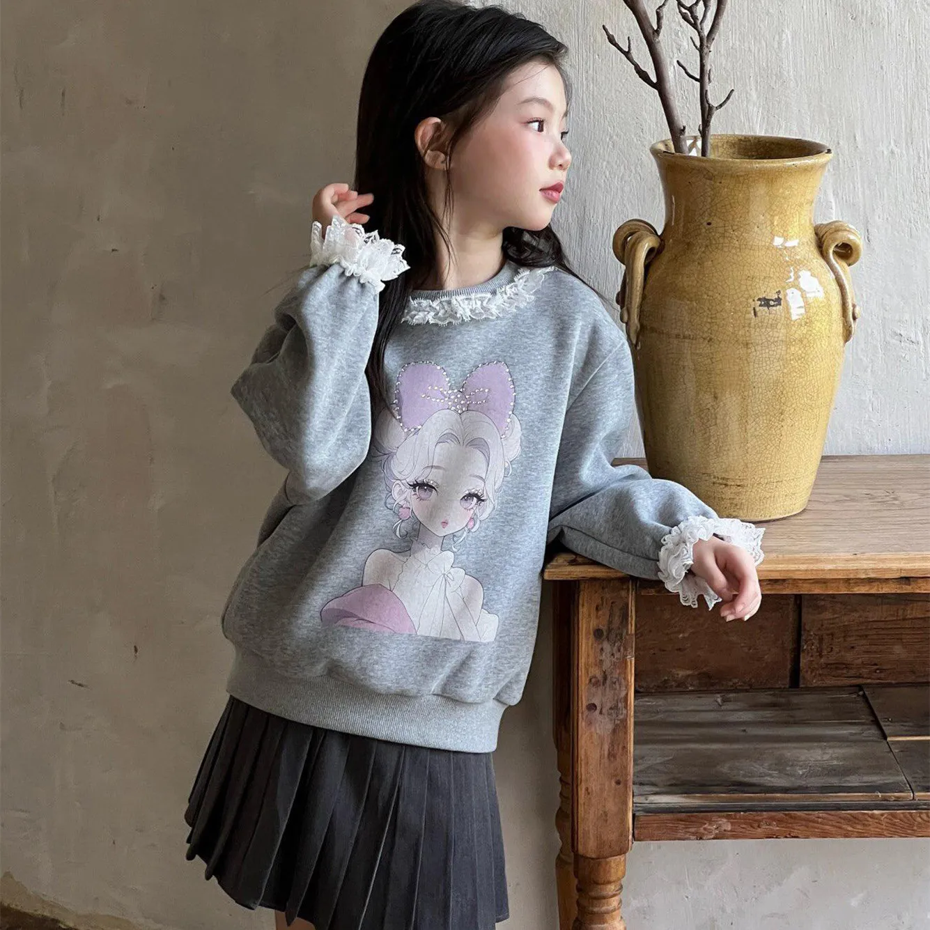 【100-160cm】かわいい 秋新品 ゆったり 着回し 着心地良い 楽ちん 合わせやすい リラックス感ある 長袖 パーカー