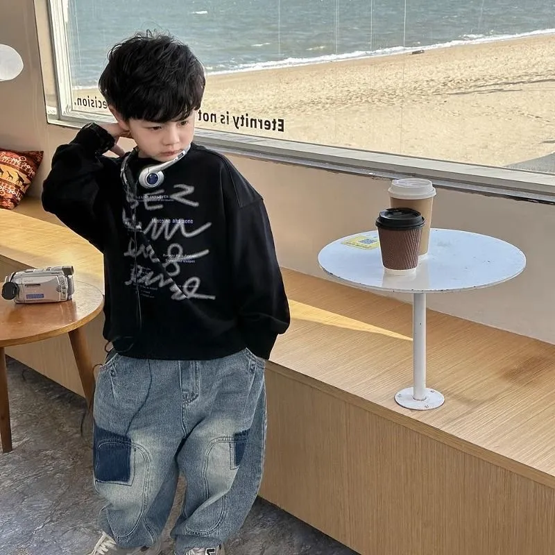【100-170cm】可愛い かっこいい 通園 通学 子供服 トレーナー 裏起毛 厚手/薄手　