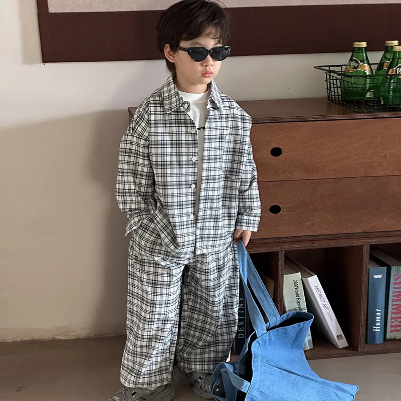 【90-150cm】オシャレ 上下バラして使えるオトク感 セットアップ 上下セット 長袖 男の子