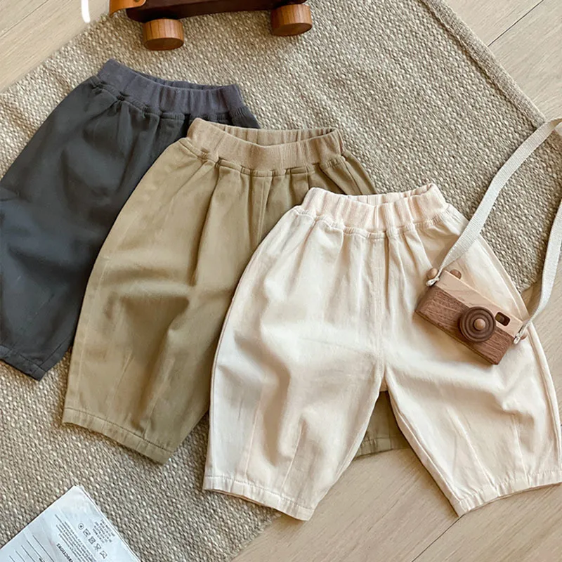 【80-120cm】絶対後悔しない! 合わせやすい 三色選べる カジュアル 男の子 ボトムス