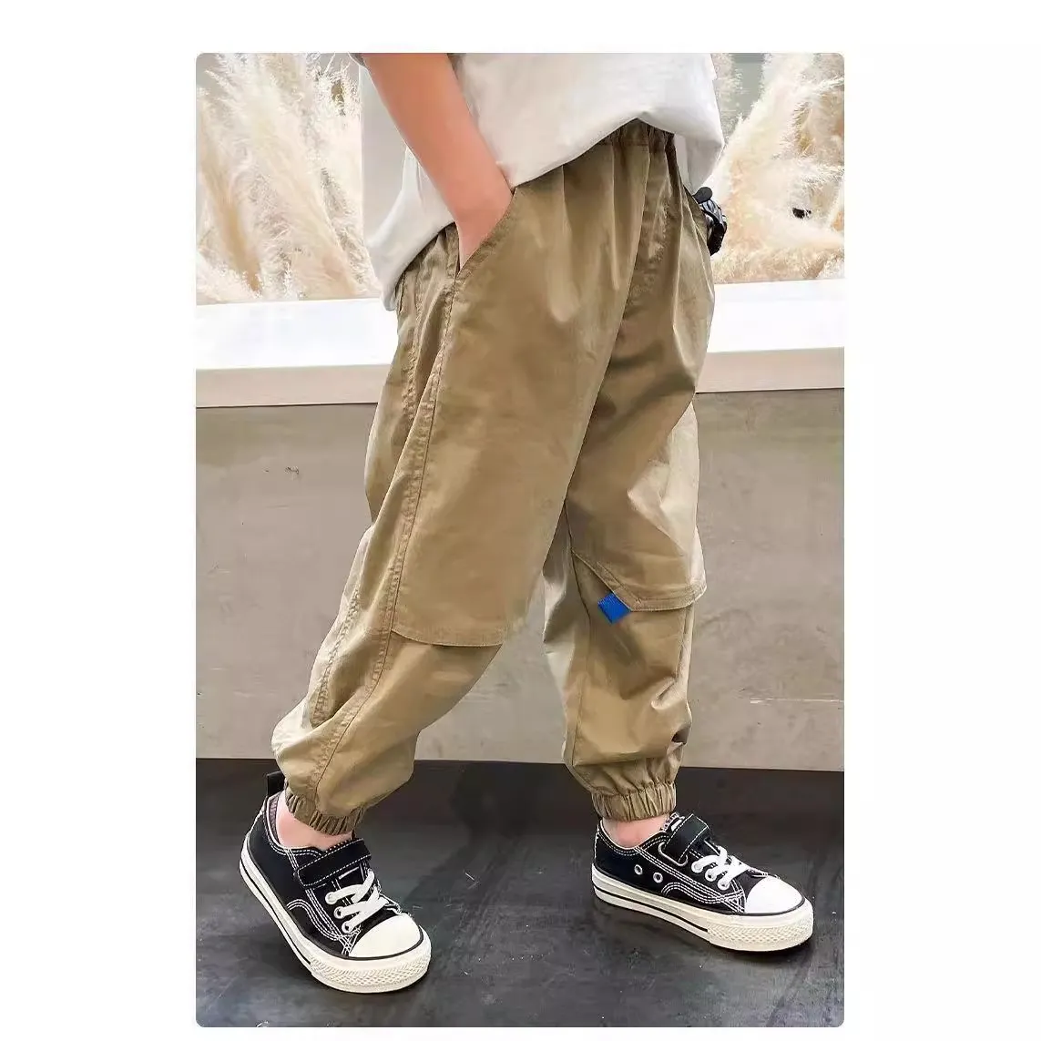 【110-160cm】超人気商品！秋新作 ファッション スポーツ 合わせやすい 男の子 ボトムス