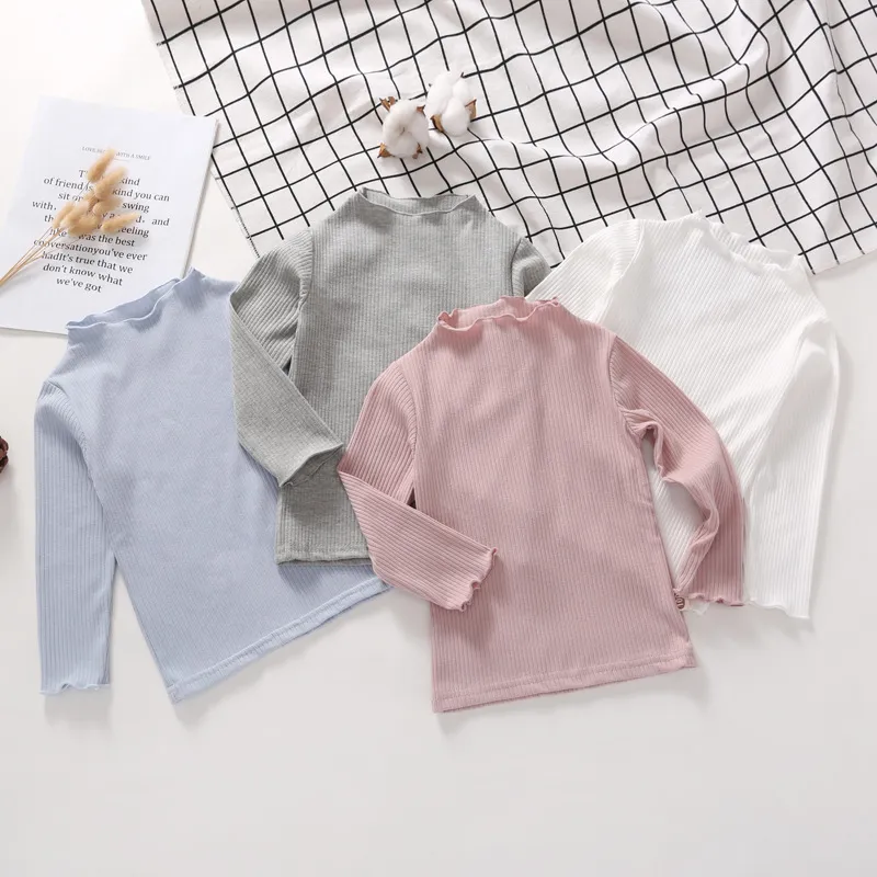 【80-130cm】清新 ins風~スウィート 超可愛い 合わせやすい 女の子 長袖  Ｔシャツ