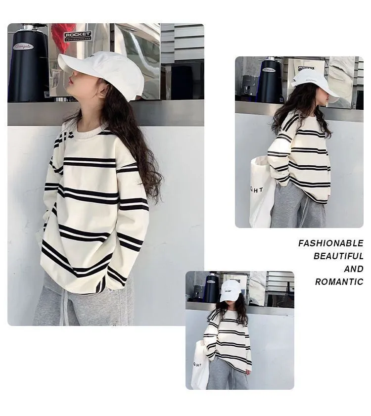 【120-170cm】 おしゃれ 可愛い 上下セット/単品販売OK スポーツ 秋服 トレーナー 運動着 女の子　