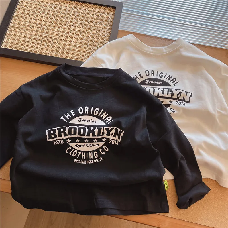 【80-130cm】習い事や通園通学時にぴったりなアイテム トップス 長袖 Tシャツ 子供服