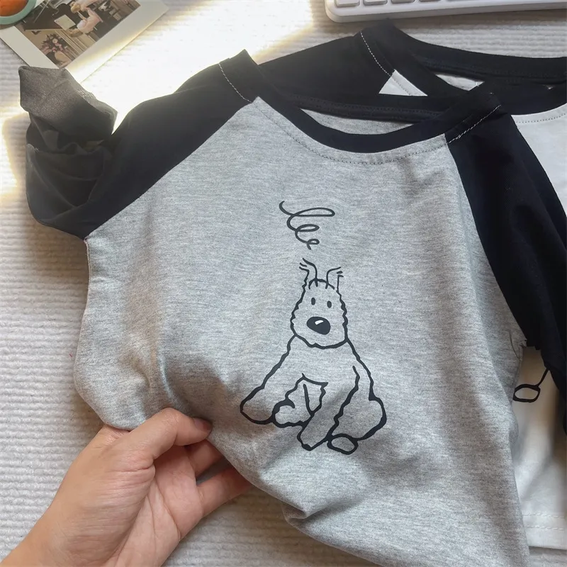 【73-130cm】超人気商品 絶対欲しい シンプル ファッション 女の子 男の子 長袖 Ｔシャツ