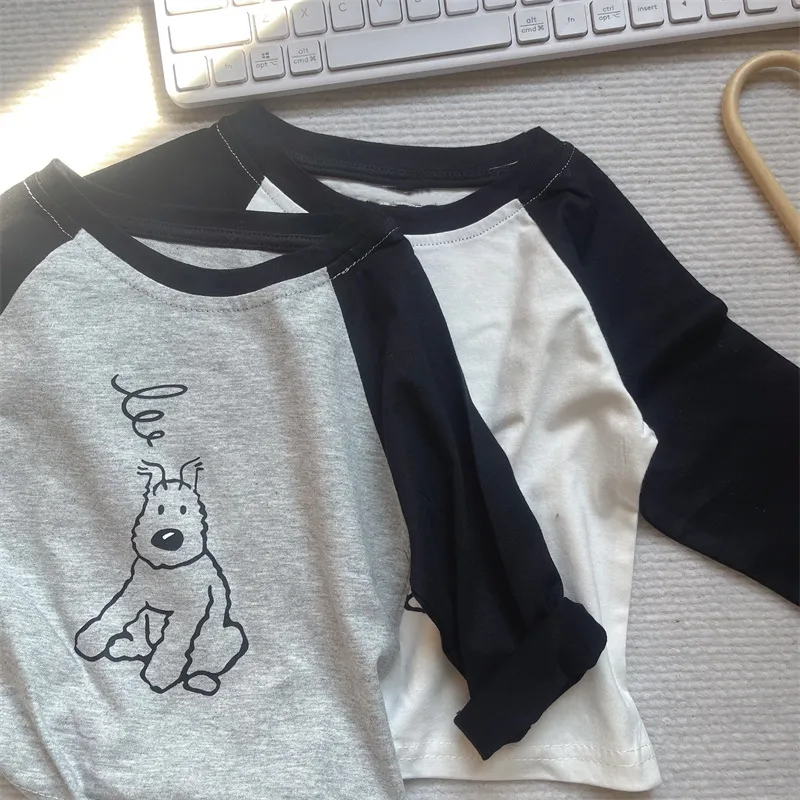 【73-130cm】超人気商品 絶対欲しい シンプル ファッション 女の子 男の子 長袖 Ｔシャツ