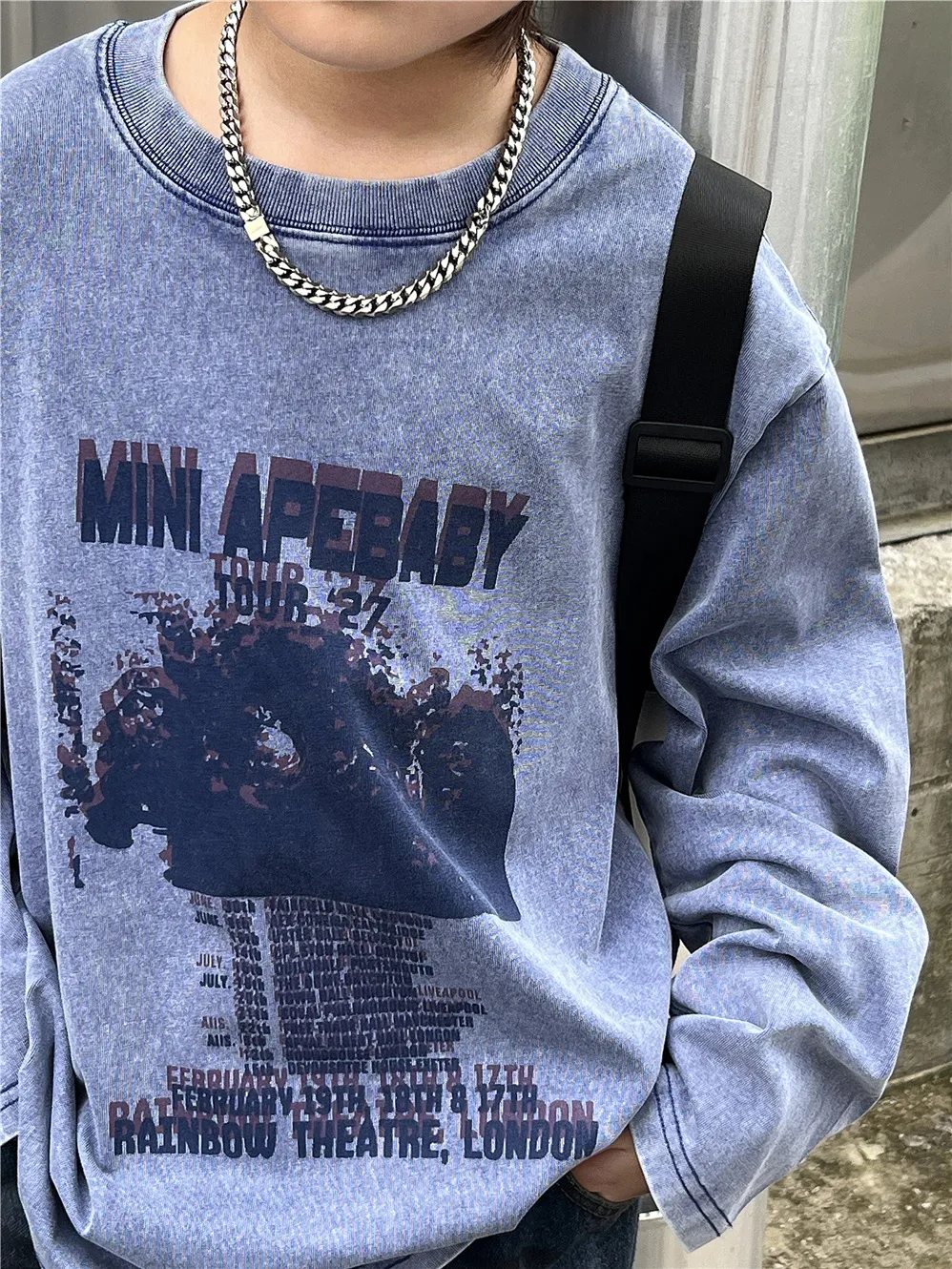 【90-150cm】絶対欲しい！大好評 カッコイイ 合わせやすい 着心地良い トレンド 長袖 Tシャツ