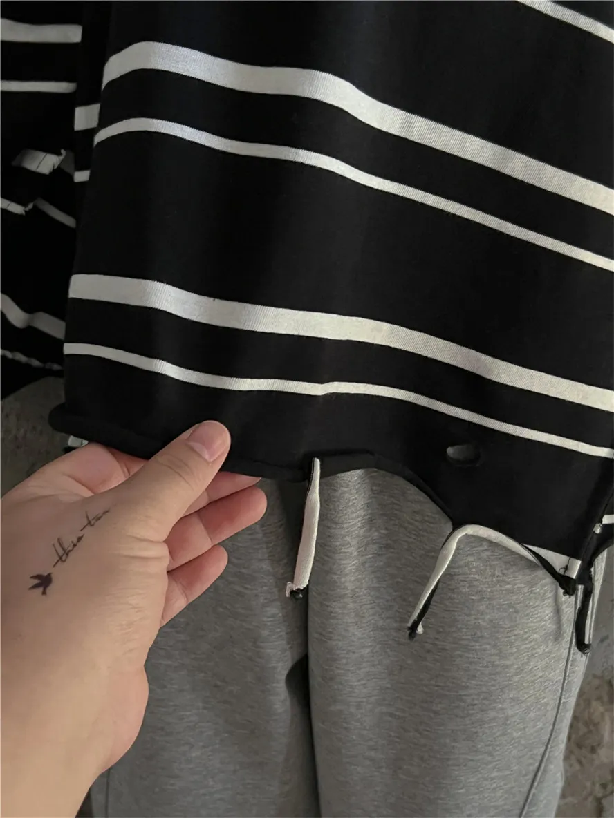 【90-140cm】絶対流行 ボーダー カジュアル 合わせやすい 着心地良い トレンド 長袖 Tシャツ