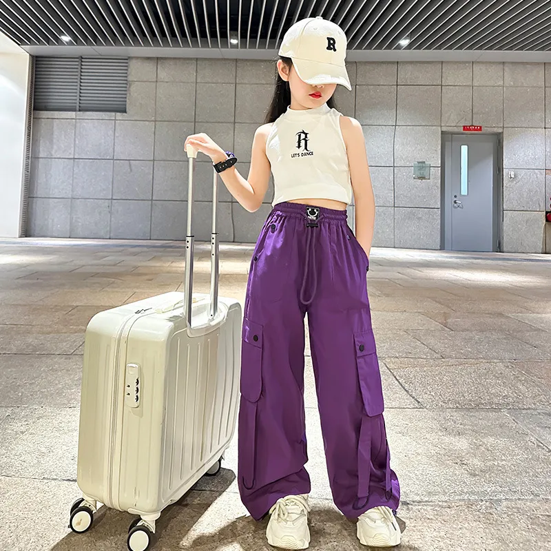 【120-160cm】トレンド感あふれる 女の子 トレンド 履きやすい 人気 合わせやすい 長ズボン