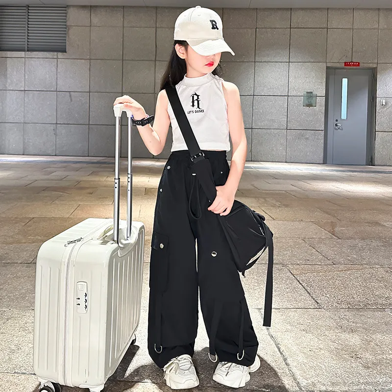 【120-160cm】トレンド感あふれる 女の子 トレンド 履きやすい 人気 合わせやすい 長ズボン