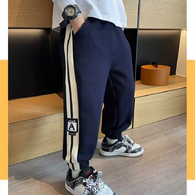 【120-170cm】日常 シンプル カジュアル  合わせやすい スポーツ 男の子 ボトムス