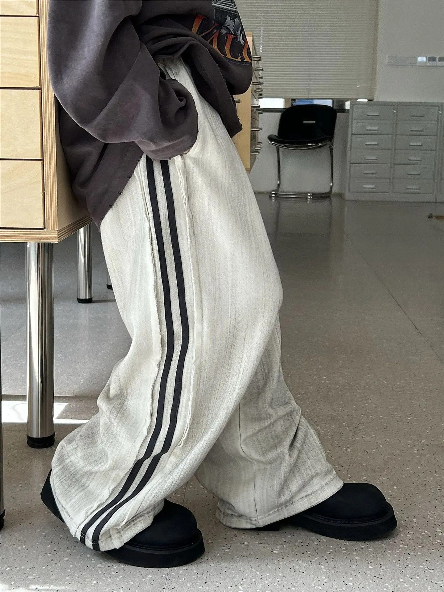 【90-150cm】超人気 履きやすい カジュアル 合わせやすい 動きやすい ワイドパンツ