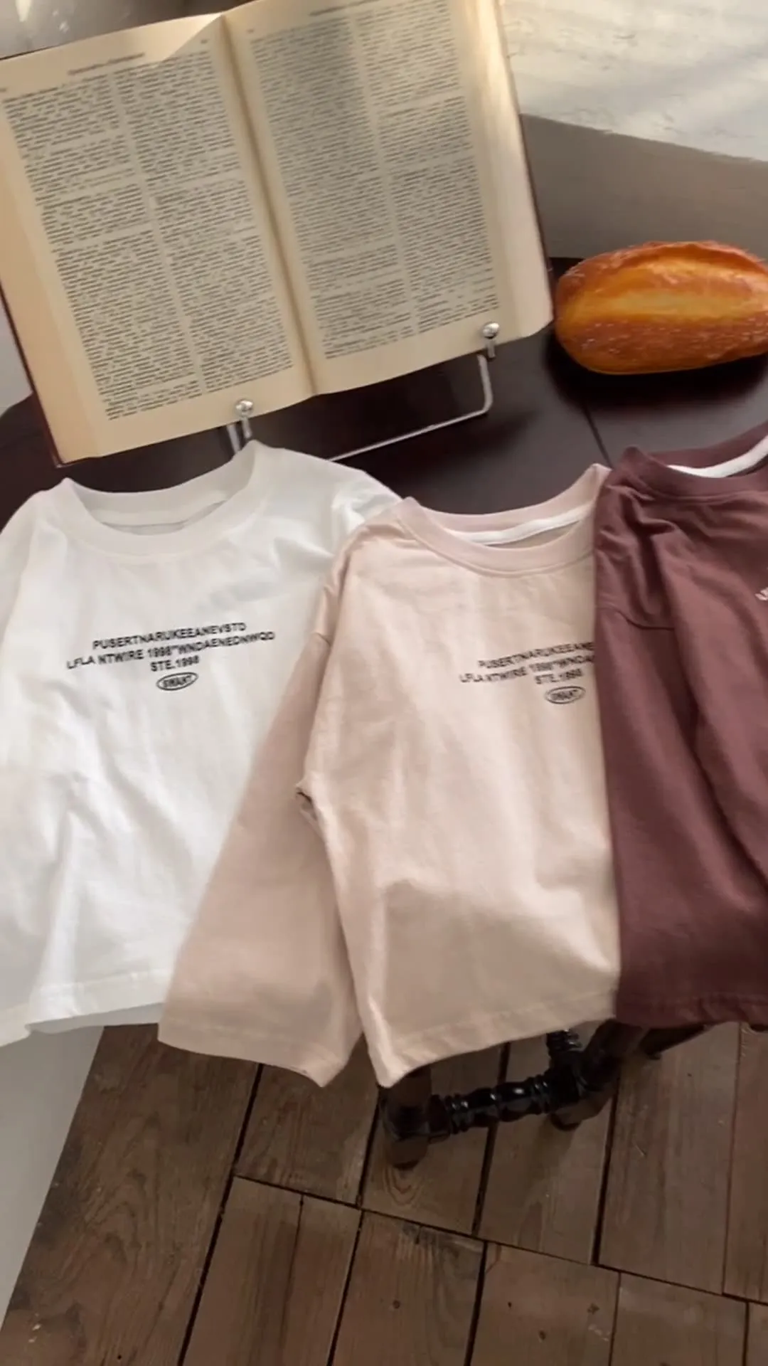 【90-130cm】着回し力抜群!プリント 男の子 女の子 トップス 長袖Tシャツ
