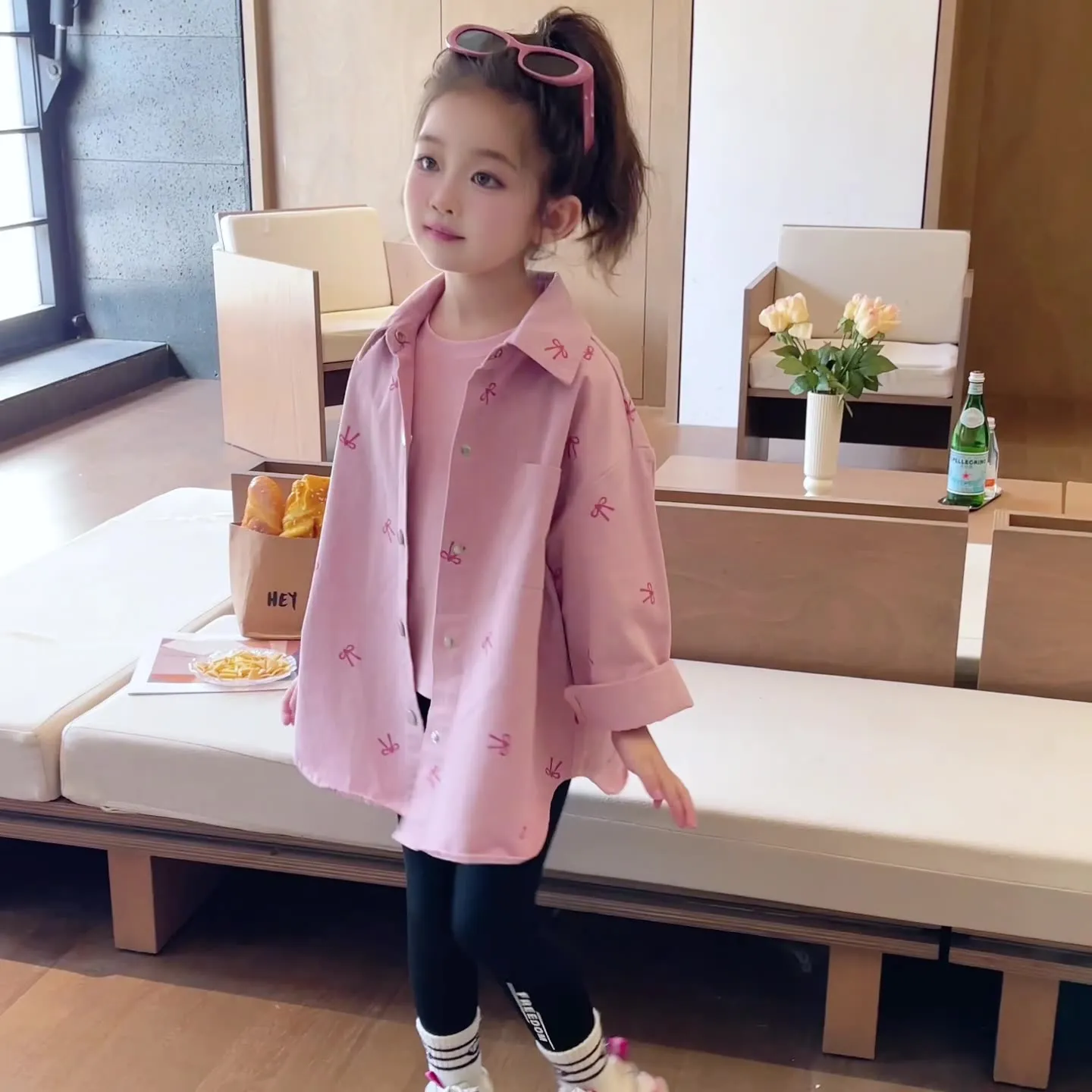 【90-140cm】超ファッション!秋新作 おしゃれ スウィート モード 女の子 長袖 アウター