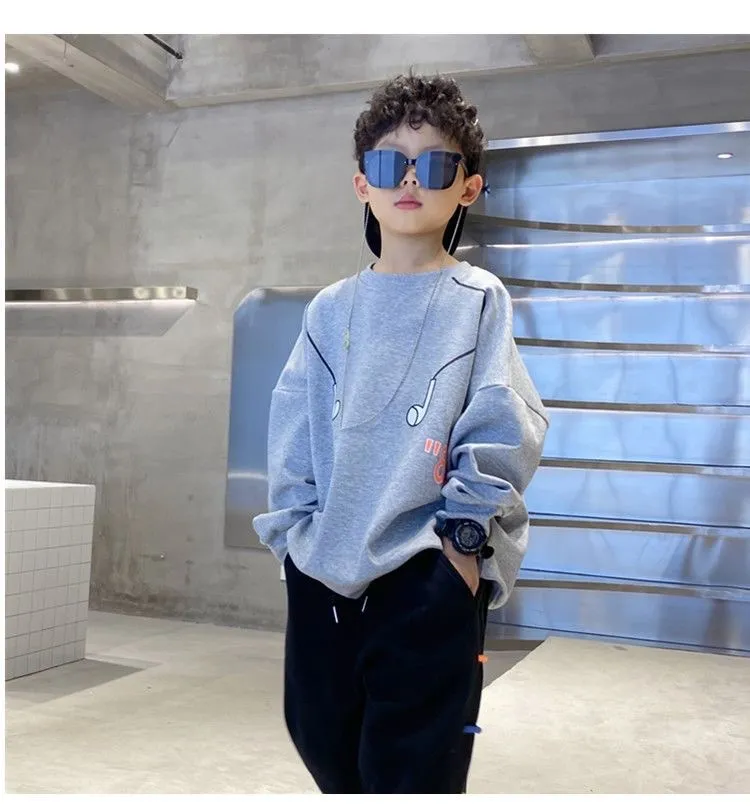 【110-170cm】兄弟でのお揃いコーデもおすすめ 子供服 男の子 トレーナー 秋冬 長袖