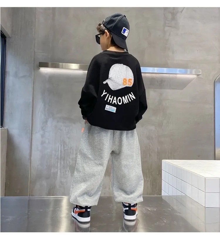 【110-170cm】兄弟でのお揃いコーデもおすすめ 子供服 男の子 トレーナー 秋冬 長袖