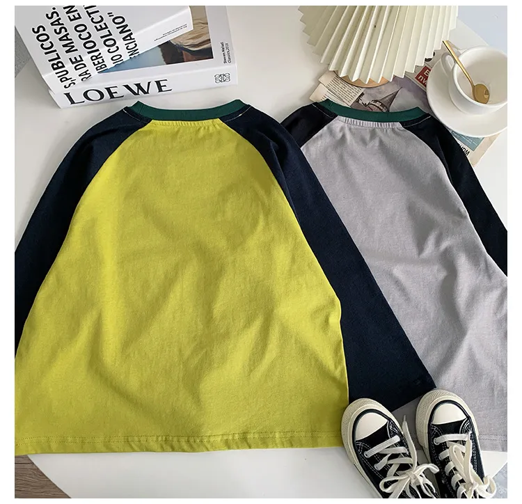 【90-150cm】かわいい　恐竜 Tシャツ 長袖 ロンT 子供服　トップス