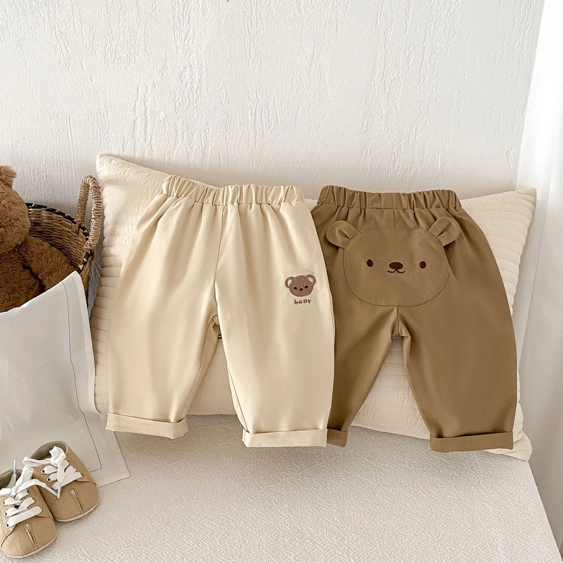 【73-120cm】超可愛い カジュアル カートゥーン 合わせやすい  日常 男の子  パンツ