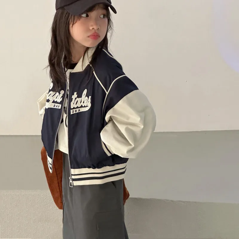 【100-160cm】絶対後悔しない カジュアル モード ストリート系 学園風 アウター