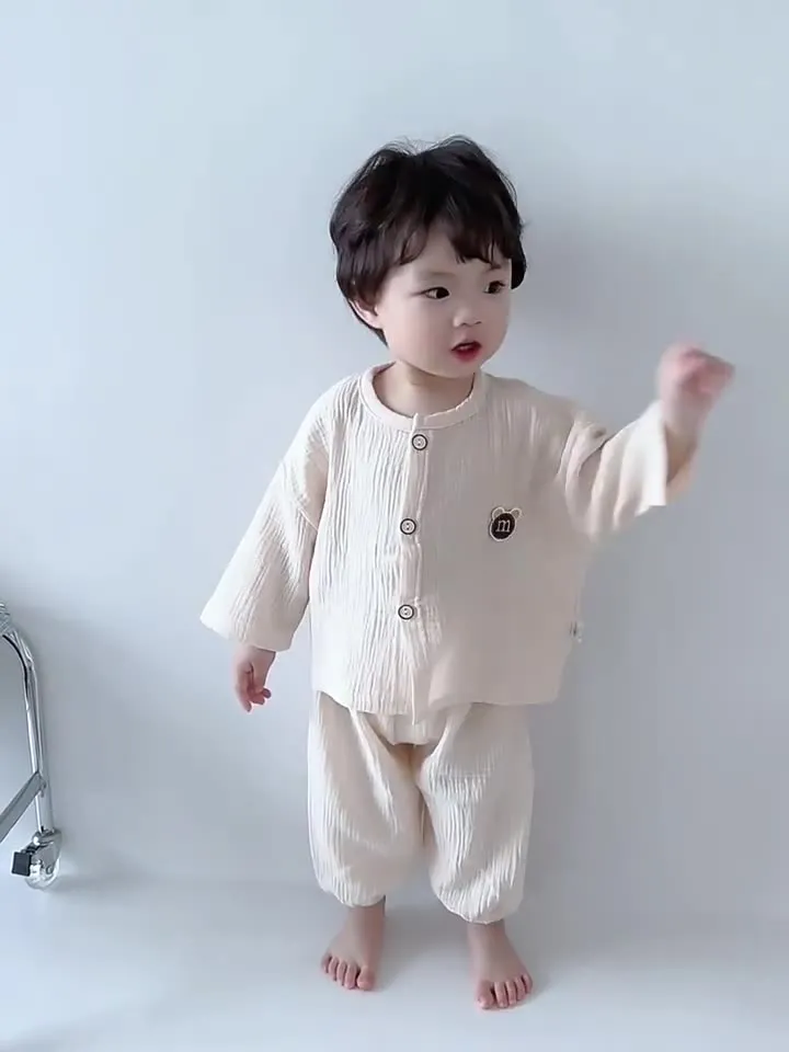 【80-120cm】絶対欲しい 肌触りがソフト   シンプル 三色選べる 男女限らず パジャマ
