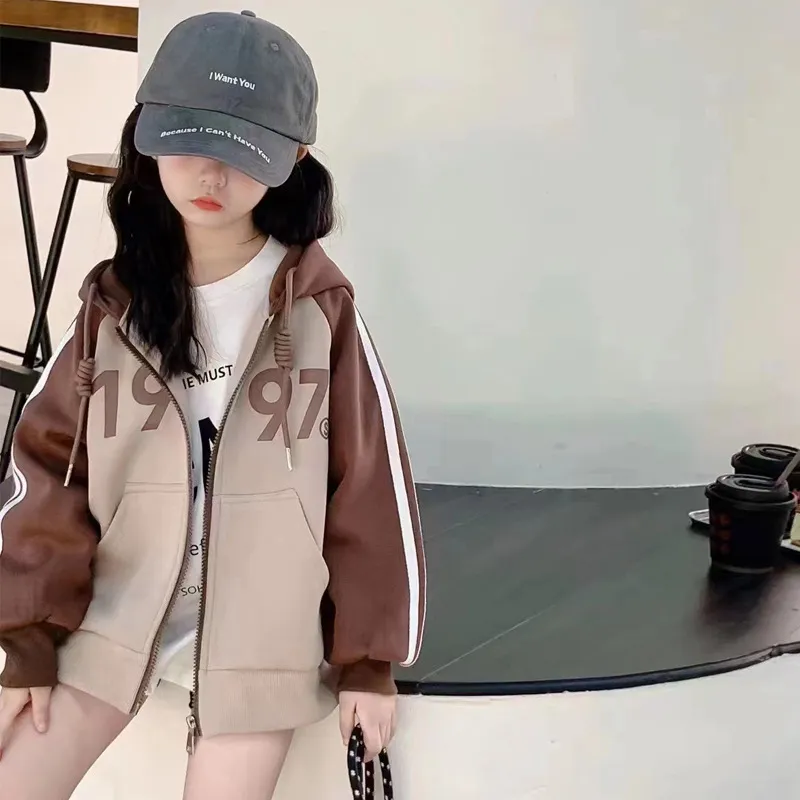 【110-170cm】人気上昇中 カジュアル 合わせやすい トレンド ファスナー 合わせやすい アウター