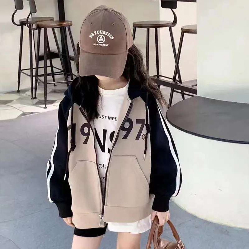 【110-170cm】人気上昇中 カジュアル 合わせやすい トレンド ファスナー 合わせやすい アウター