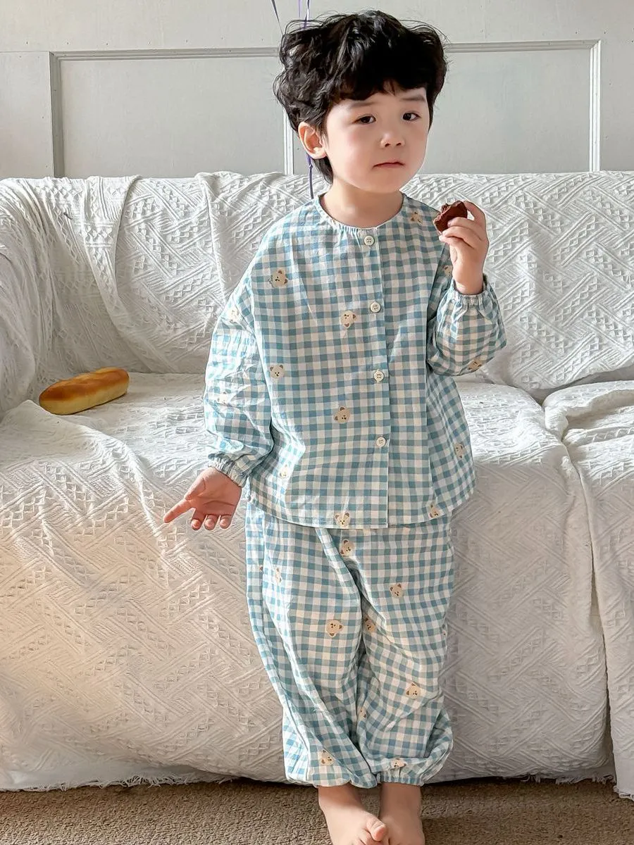 【90-130cm】人気商品 超可愛い カートゥーン 6色選べる 男女限らず パジャマ