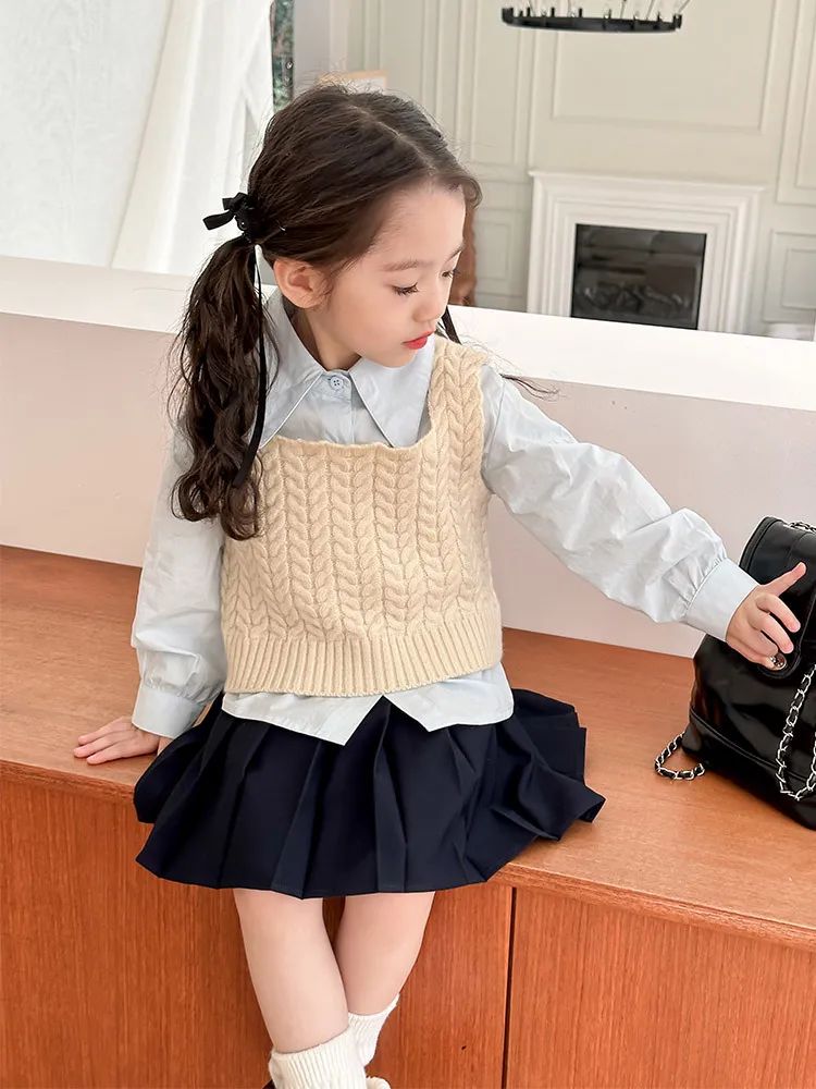 【90-140cm】今季大注目 シンプル きれいめ 可愛い 合わせやすい 履きやすい プリーツスカート