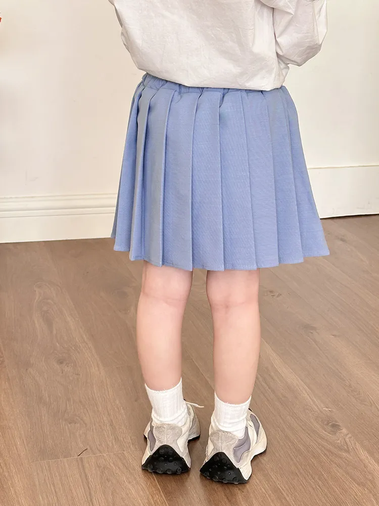 【90-140cm】今季大注目 シンプル きれいめ 可愛い 合わせやすい 履きやすい プリーツスカート