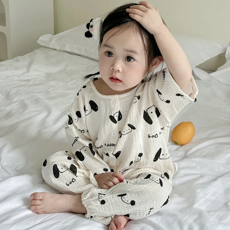 【80-120cm】人気商品 超可愛い 肌触りがソフト カートゥーン 男女限らず パジャマセット