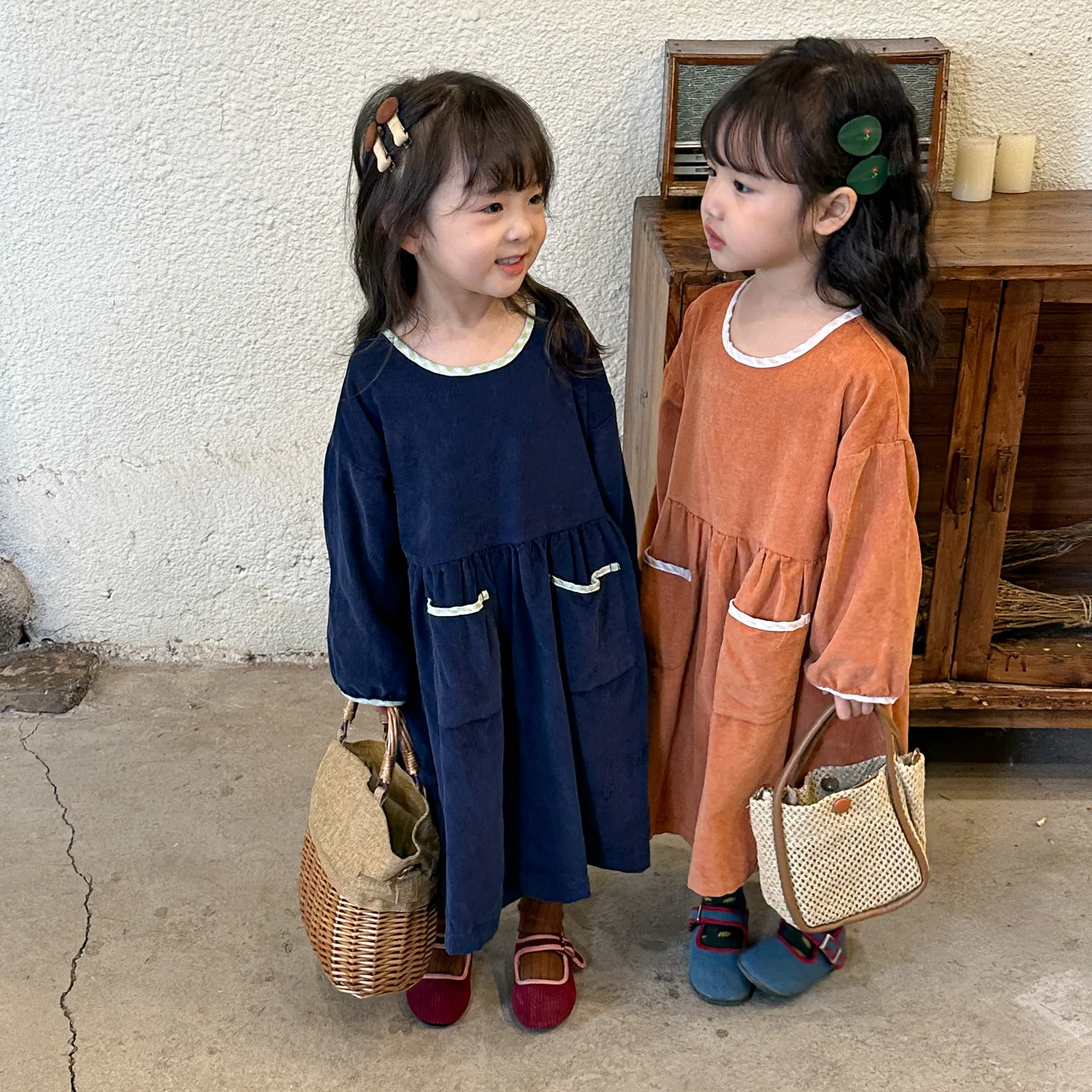 【80-150cm】超かわいい 人気商品 絶対後悔しない 今季注目 おしゃれ 女の子 長袖 ワンピース