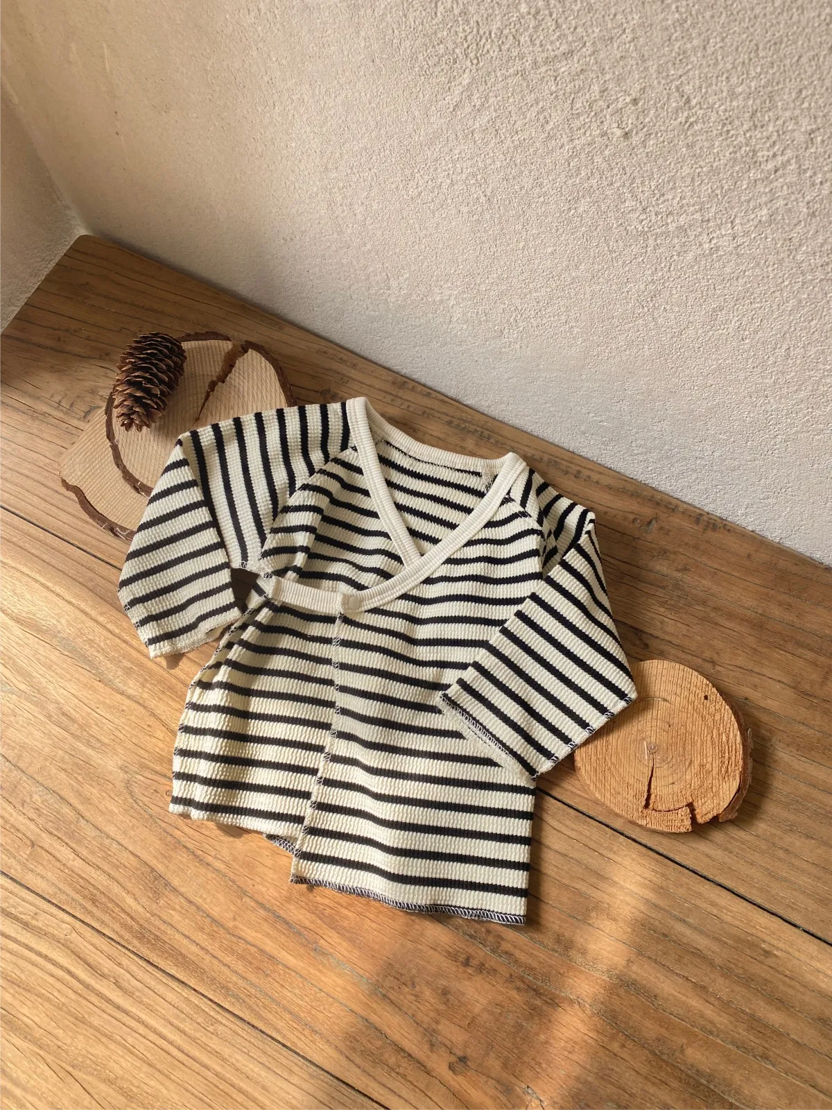 【66-90cm】二点セット 人気商品 肌触りがソフト 柔らかい シンプル ベビートップス+ボトムス=セットアップ