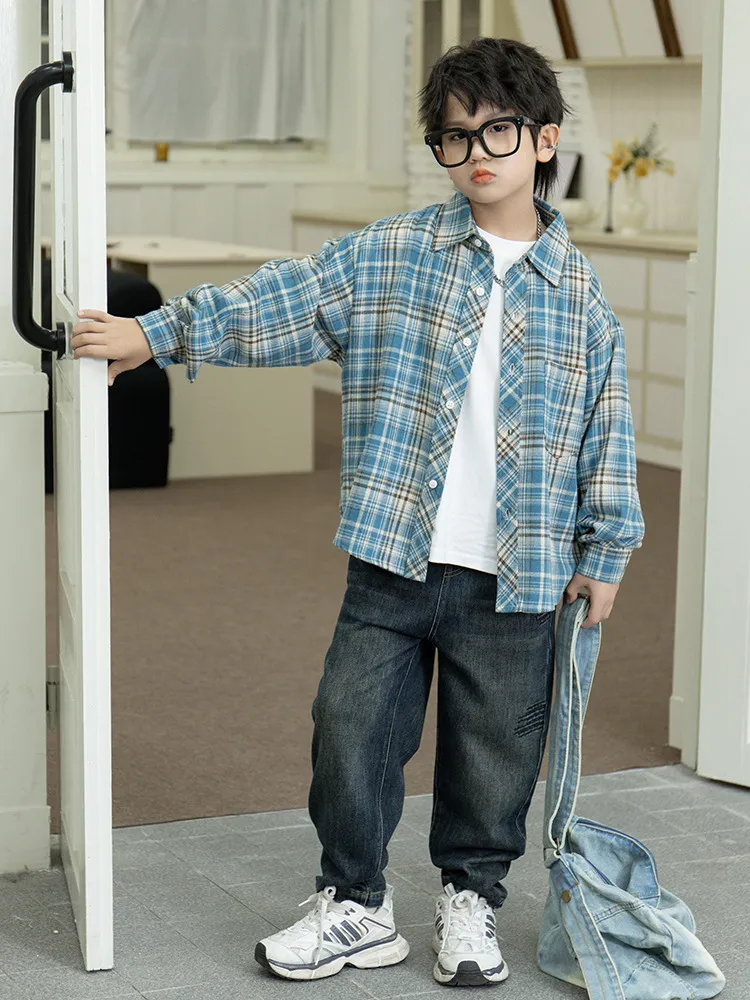 【100-170cm】着回し力抜群  ファッション  おしゃれ  カッコイイ  男の子 トップス シャツ