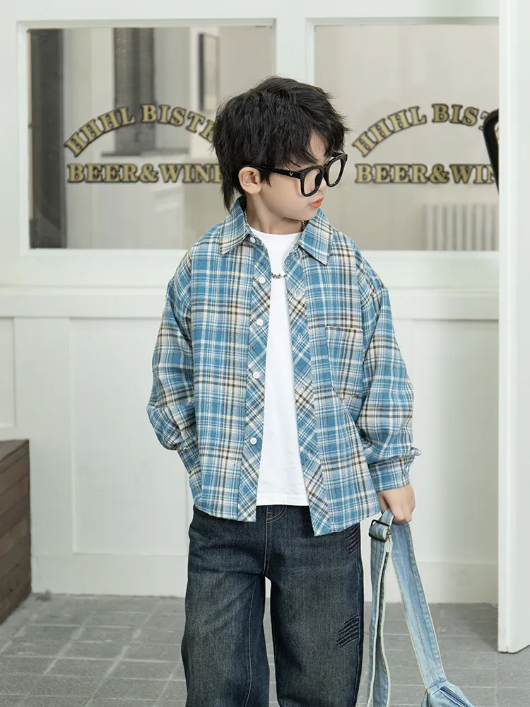 【100-170cm】着回し力抜群  ファッション  おしゃれ  カッコイイ  男の子 トップス シャツ