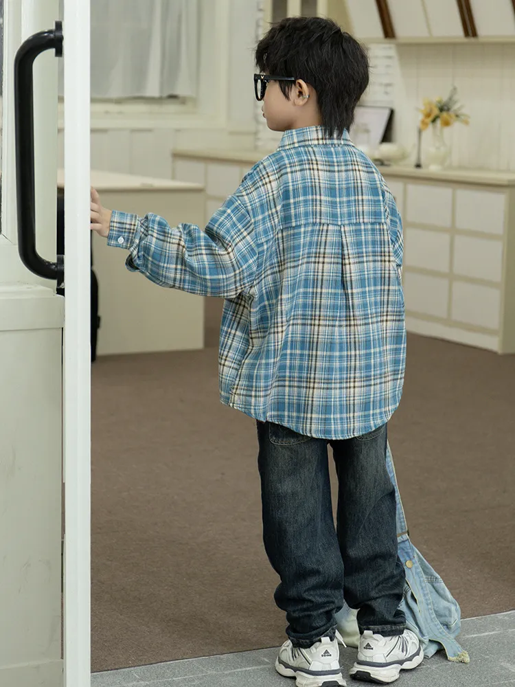 【100-170cm】着回し力抜群  ファッション  おしゃれ  カッコイイ  男の子 トップス シャツ