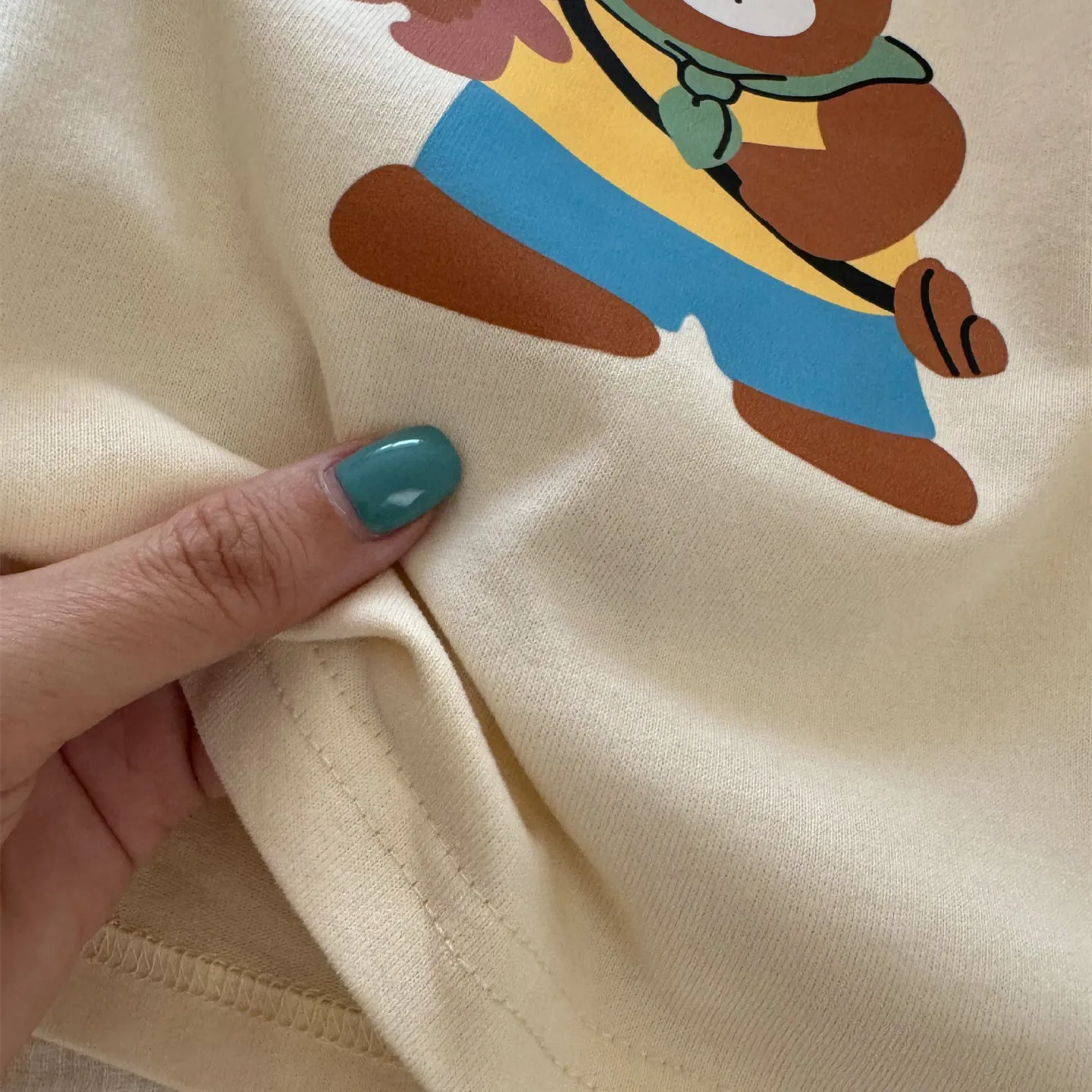 【90-140cm】かわいい 超人気商品 おしゃれ 切り替え 着やすい 長袖 Tシャツ