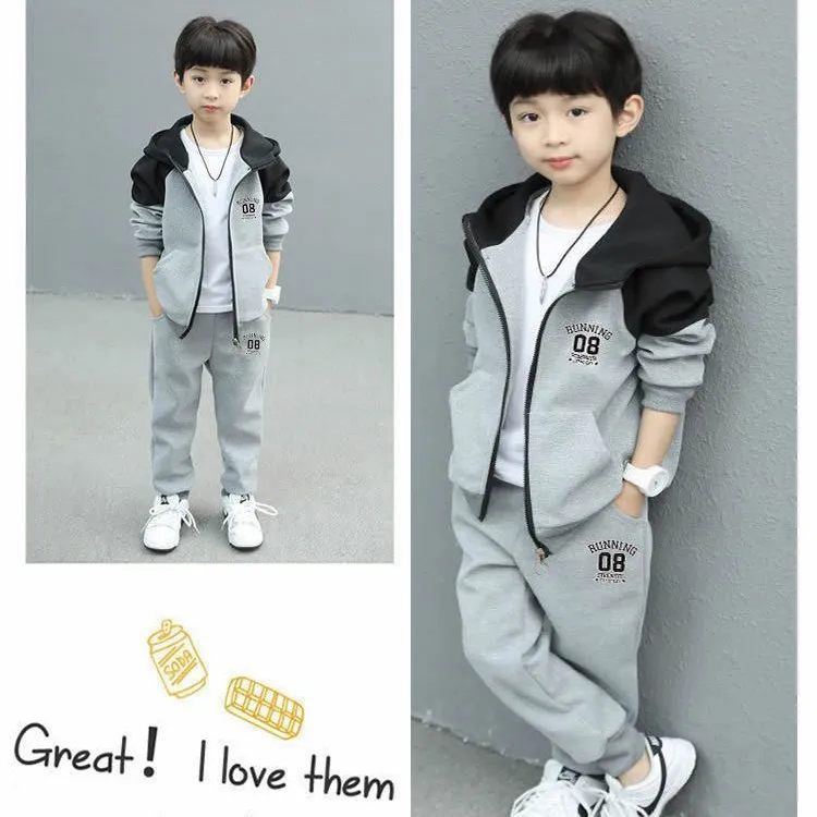 【120-160cm】二点セット 合わせやすい かっこいい ファッション 男の子 セットアップ