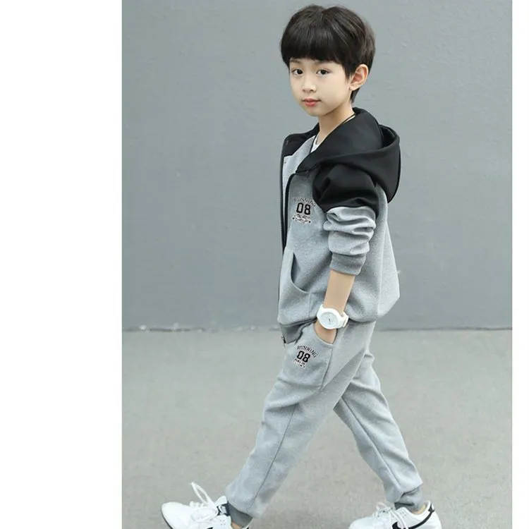 【120-160cm】二点セット 合わせやすい かっこいい ファッション 男の子 セットアップ