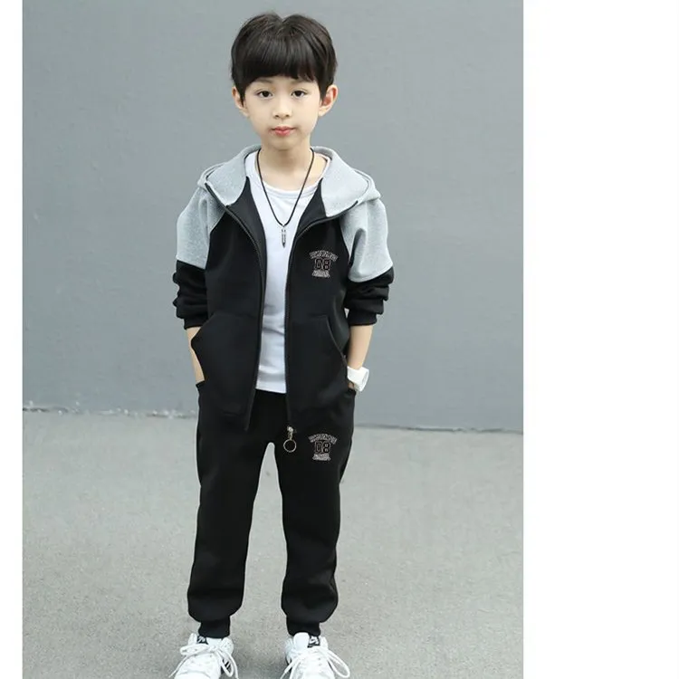【120-160cm】二点セット 合わせやすい かっこいい ファッション 男の子 セットアップ